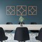 Ekena Millwork Statesman Wood Fretwork Pierced Ceiling Medallion, Wood (Paint Grade), 38"OD x 24 1/4"ID x 3/8"T CMWP38X38X0375STMF - alternate 6